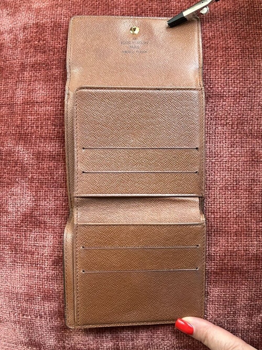 LOUIS VUITTON Monogram Compact Snap Wallet - Picture 5 of 12